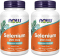 Selenium 200 mcg 180 Count (Pack of 2) Unflavored T160
