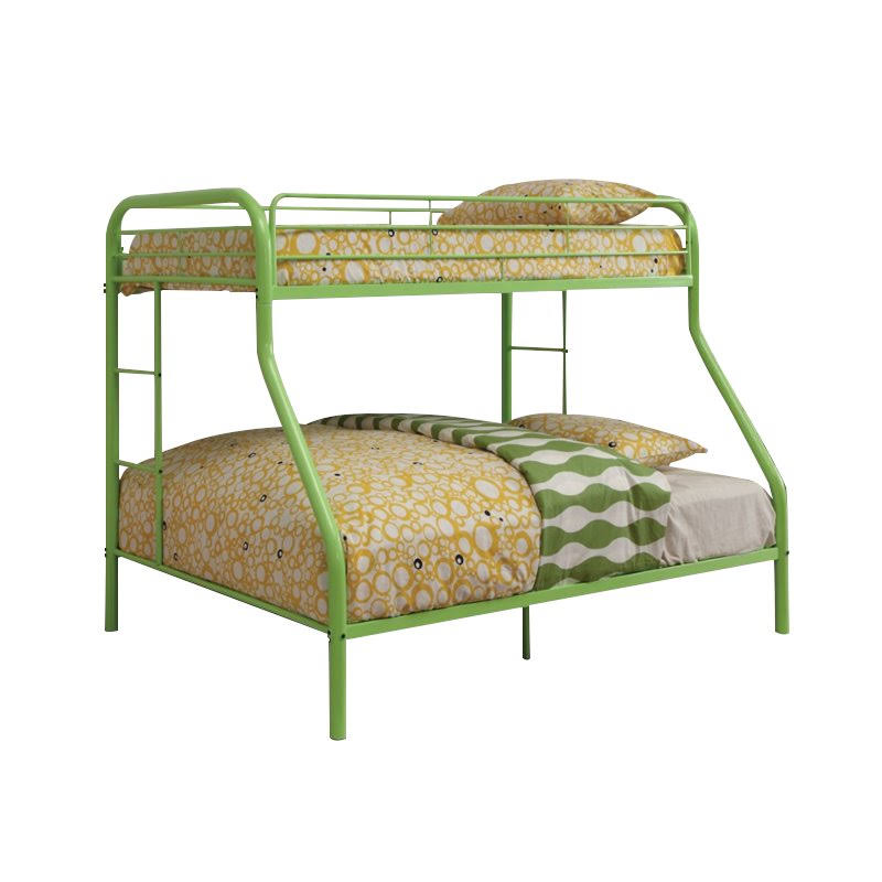 Twin Over Full Metal Bunk Bed in Green C7289
