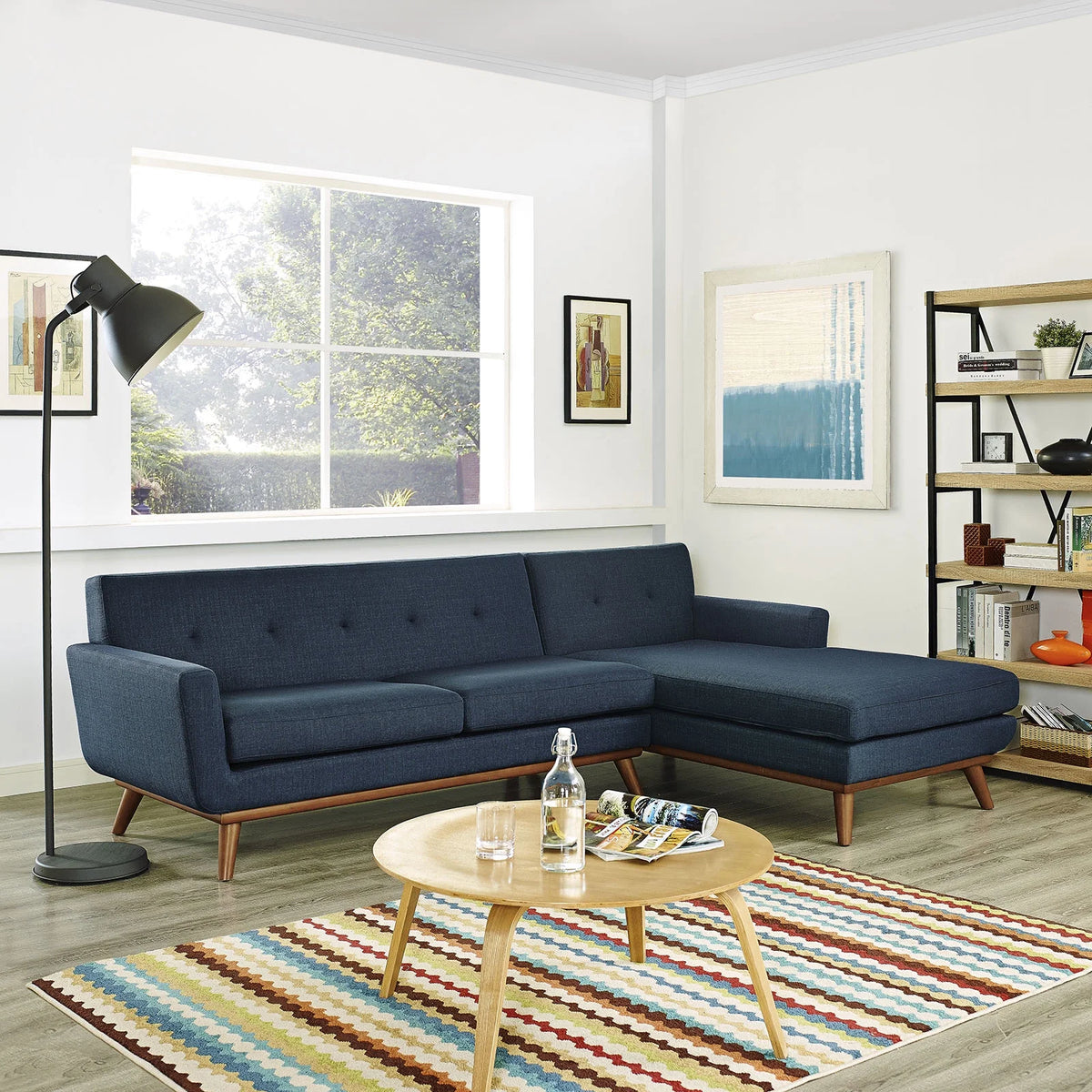 Azure Upholstered Sectional Sofa E8381