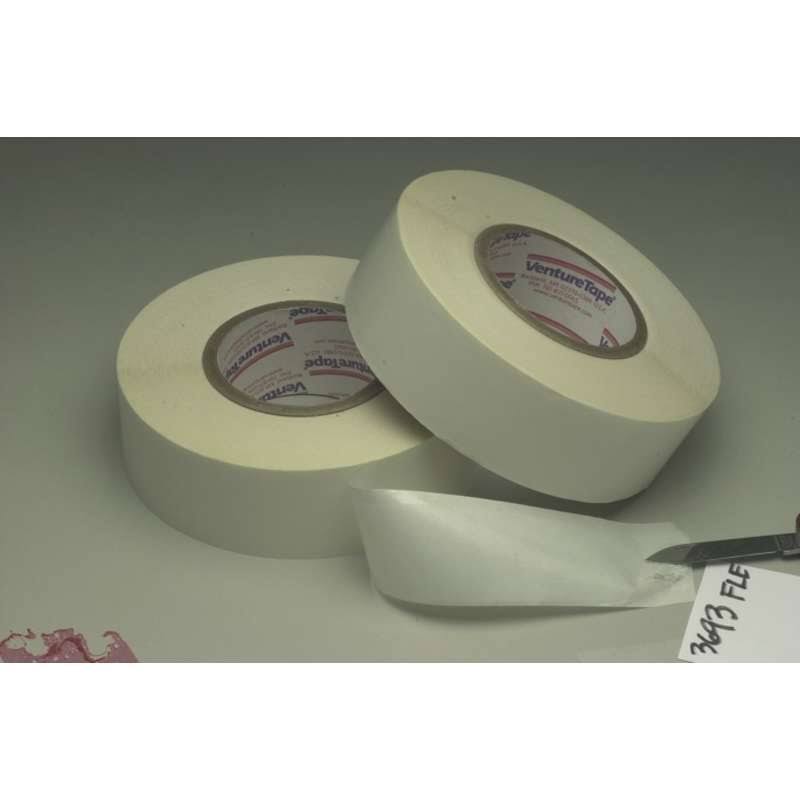 Flame Resistant Film Tape, 1 1/2 in x 500 yd, 4 per Case Q308
