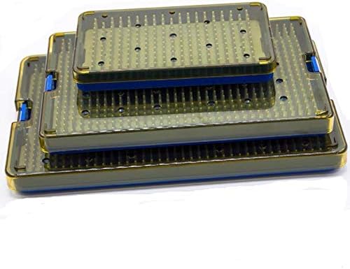 3 Units Sterilization Trays Case Box X656