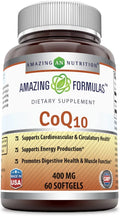 Coq10 400 Mg 60 Softgels K469295