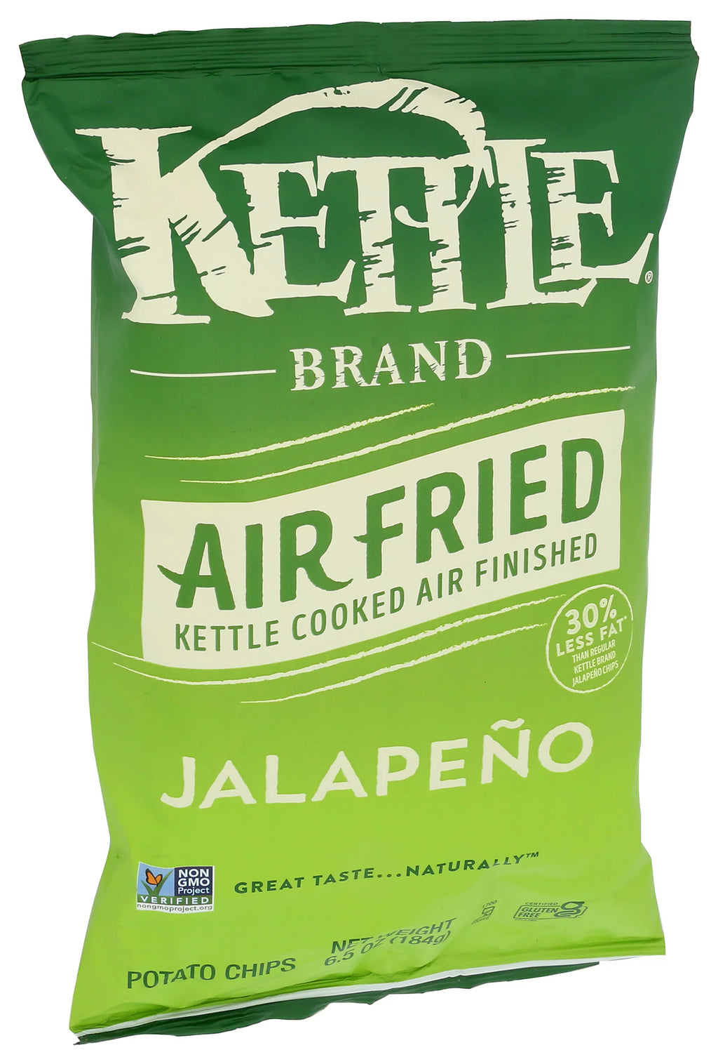 Jalapeno Kettle Cooked Potato Chips 6.5 Ounce Pack Of 12 Z2429