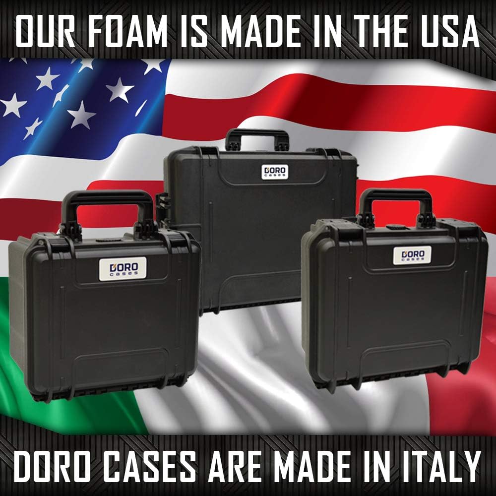 Waterproof Firearm Ammunition Case with Foam Insert V492600