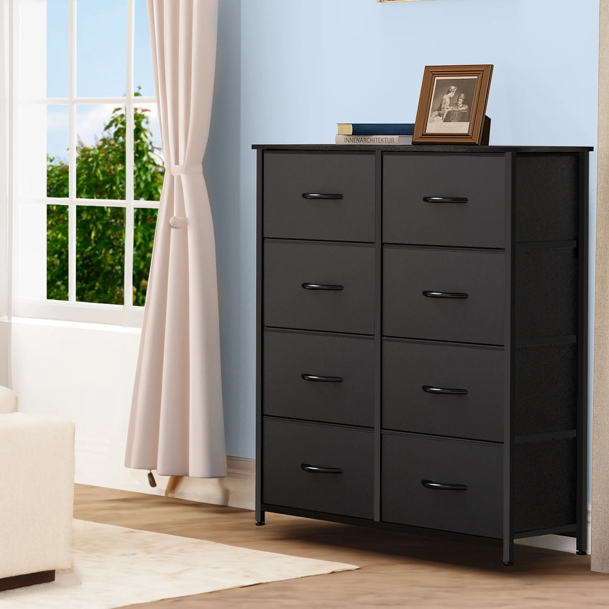 8 Drawer Fabric Storage Dresser S973980
