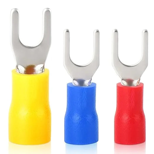 300 Pcs Insulated Fork Spade Wire Connector Terminal H411655