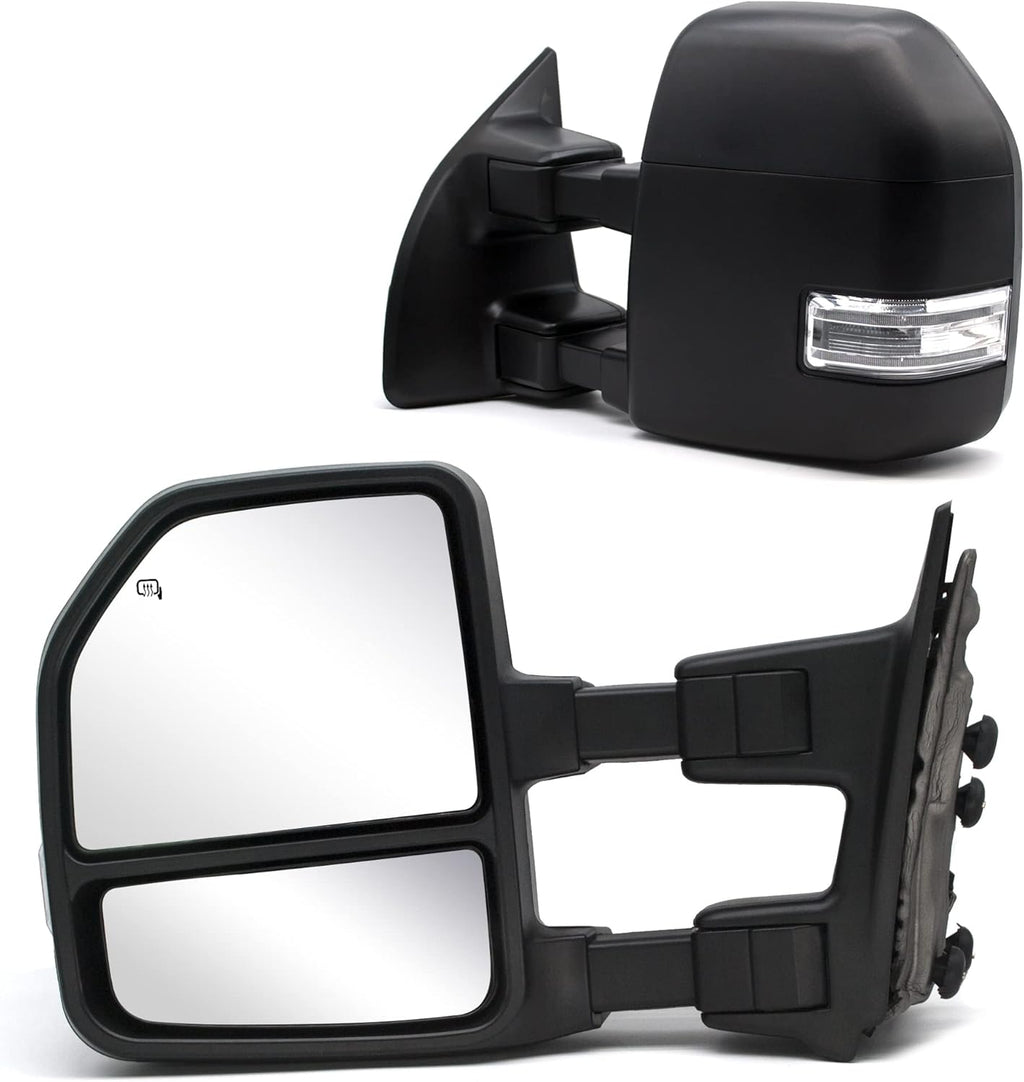 Black Power Heated Towing Mirror X92411