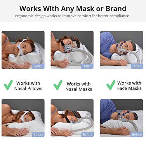 Cool CPAPMax Pillow with White Pillowcase H426469