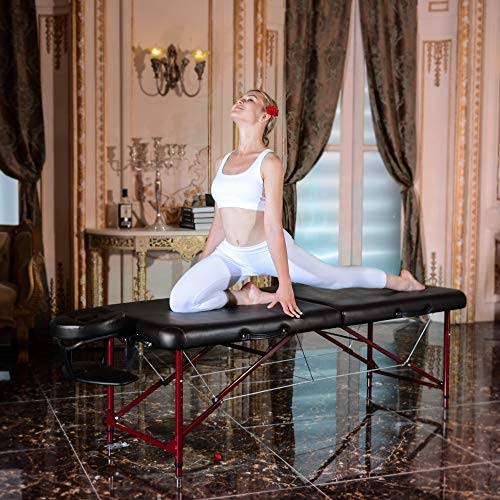 Black Lightweight Portable Table C538