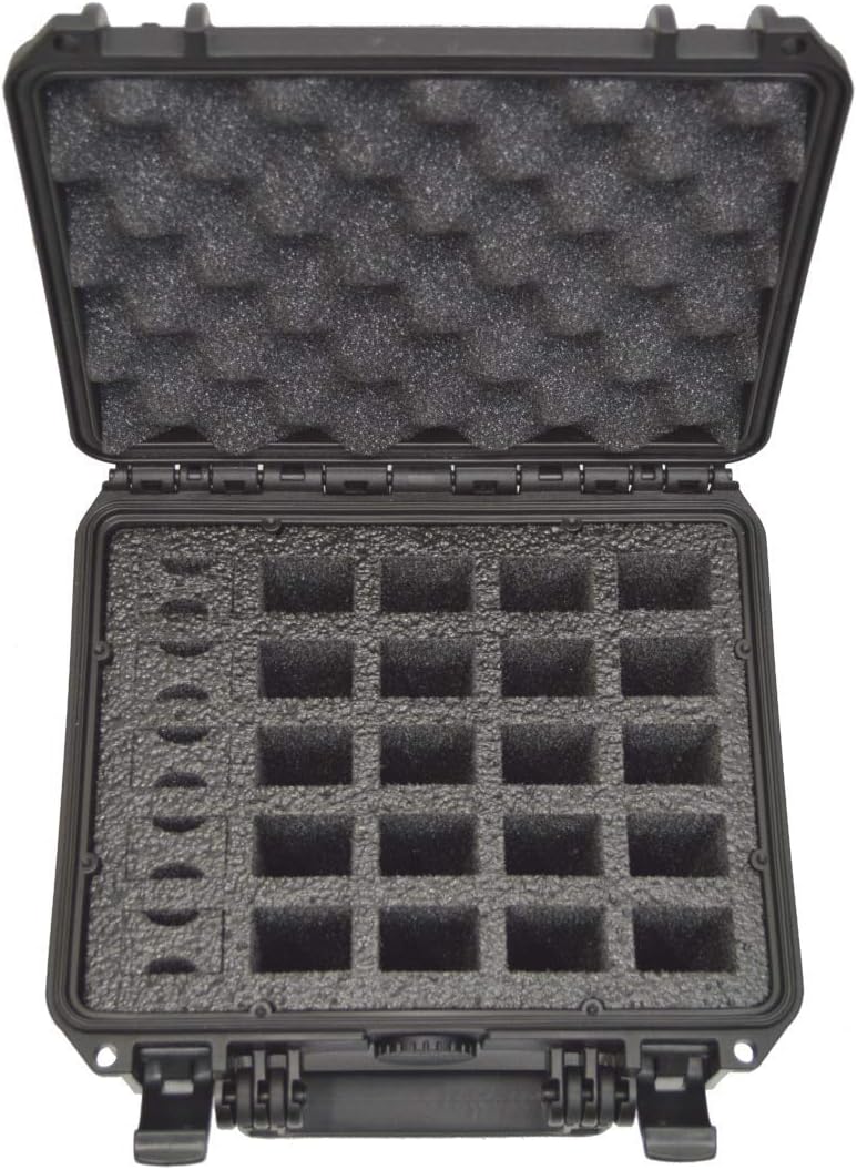 Waterproof Firearm Ammunition Case with Foam Insert V492600