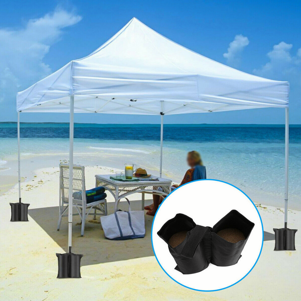 4pcs Waterproof Sand Bag Leg Weights for Canopy Tent E644324