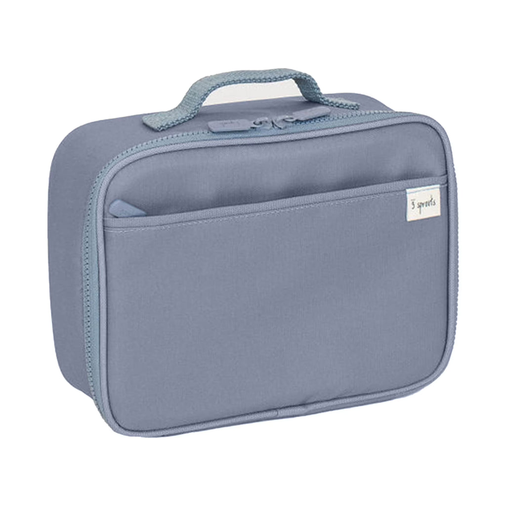 Blue Insulated Recycled Fabric Lunch Bag F49899