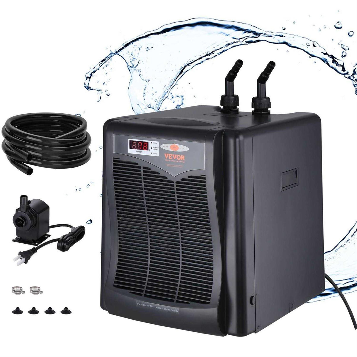 110 Gal 416 L 1/3 HP Aquarium Chiller Q972315