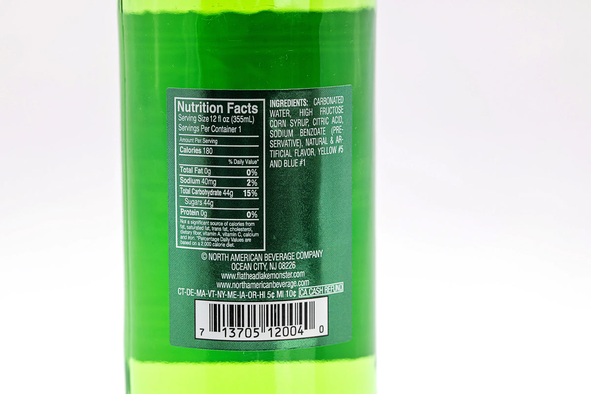 Flathead Lake Gourmet Soda (Granny Apple) - 12 Pack - 12oz Bottles N95506