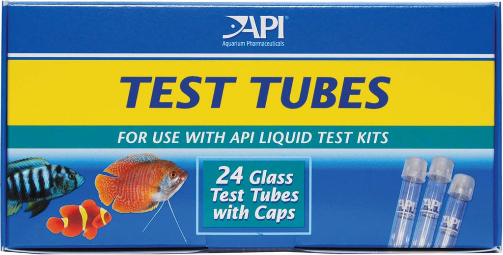24-Count Replacement Test Tubes with Caps Q5818