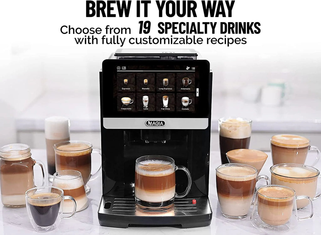 Black Automatic Coffee Espresso Machine S97844