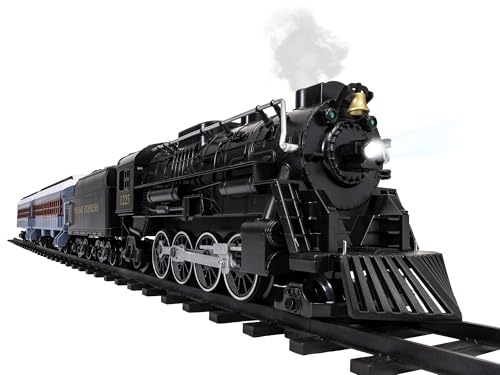 Battery-Operated Toy Train Set with Bluetooth, Locomotive, Train Cars, & Track G9941