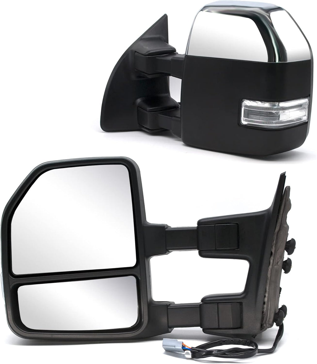 Black Power Heated Towing Mirror X92411