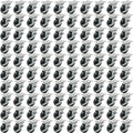48 Pack 2 Swivel Caster With Brake Wheels Hard Rubber Base D6838