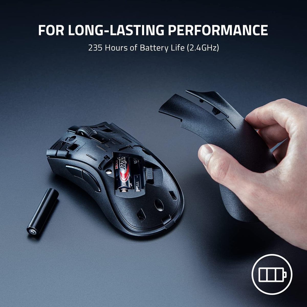 Pack of 2 Ergonomic Wireless Mouse P35684