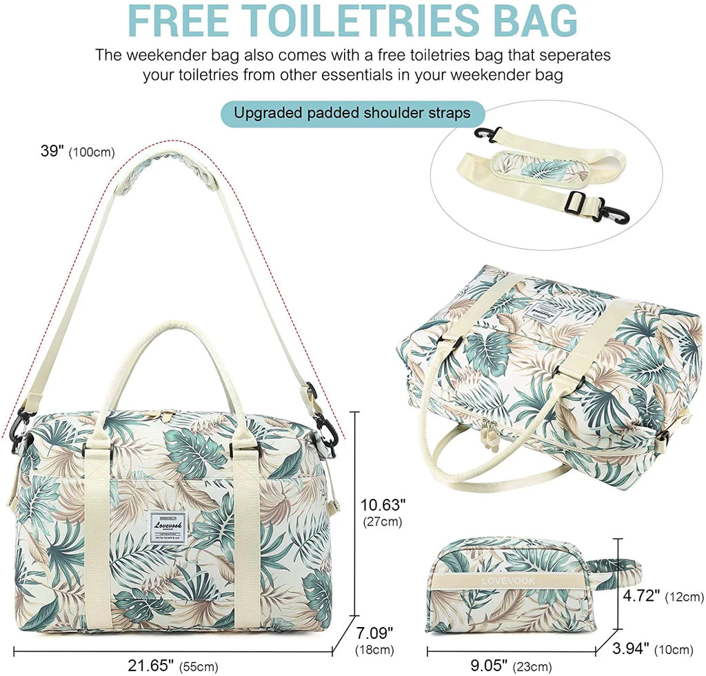Large Travel Duffel Bag with Wet & Dry Separation C617485