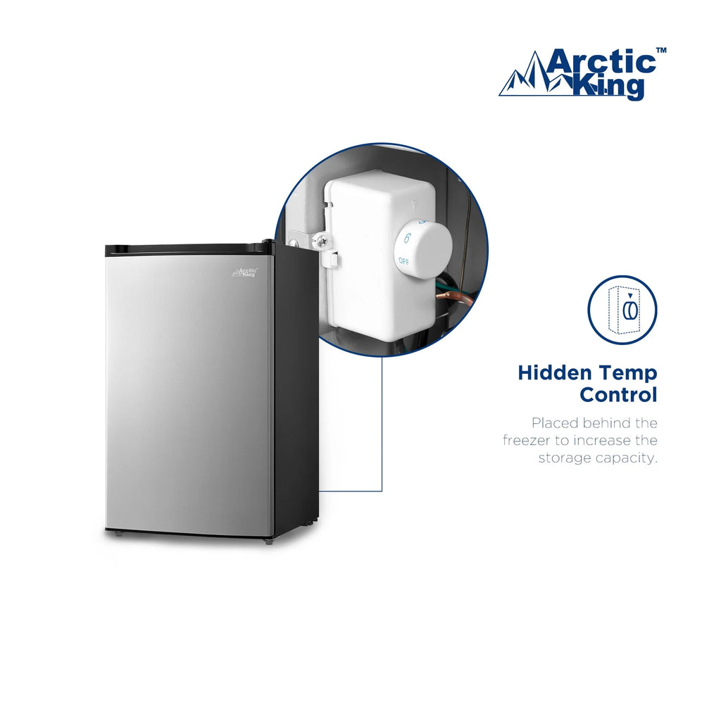3.0 Cu ft Upright Freezer White N1775