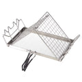 Stainless Steel Folding Camp Stove Toaster Rack S6643