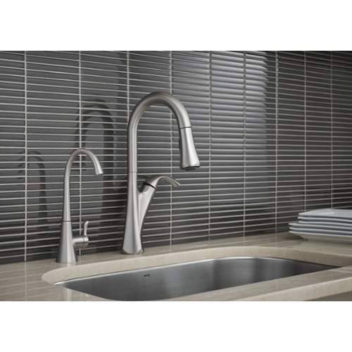 Spot Resist Stainless High Arc Pulldown Kitchen Faucet M422951