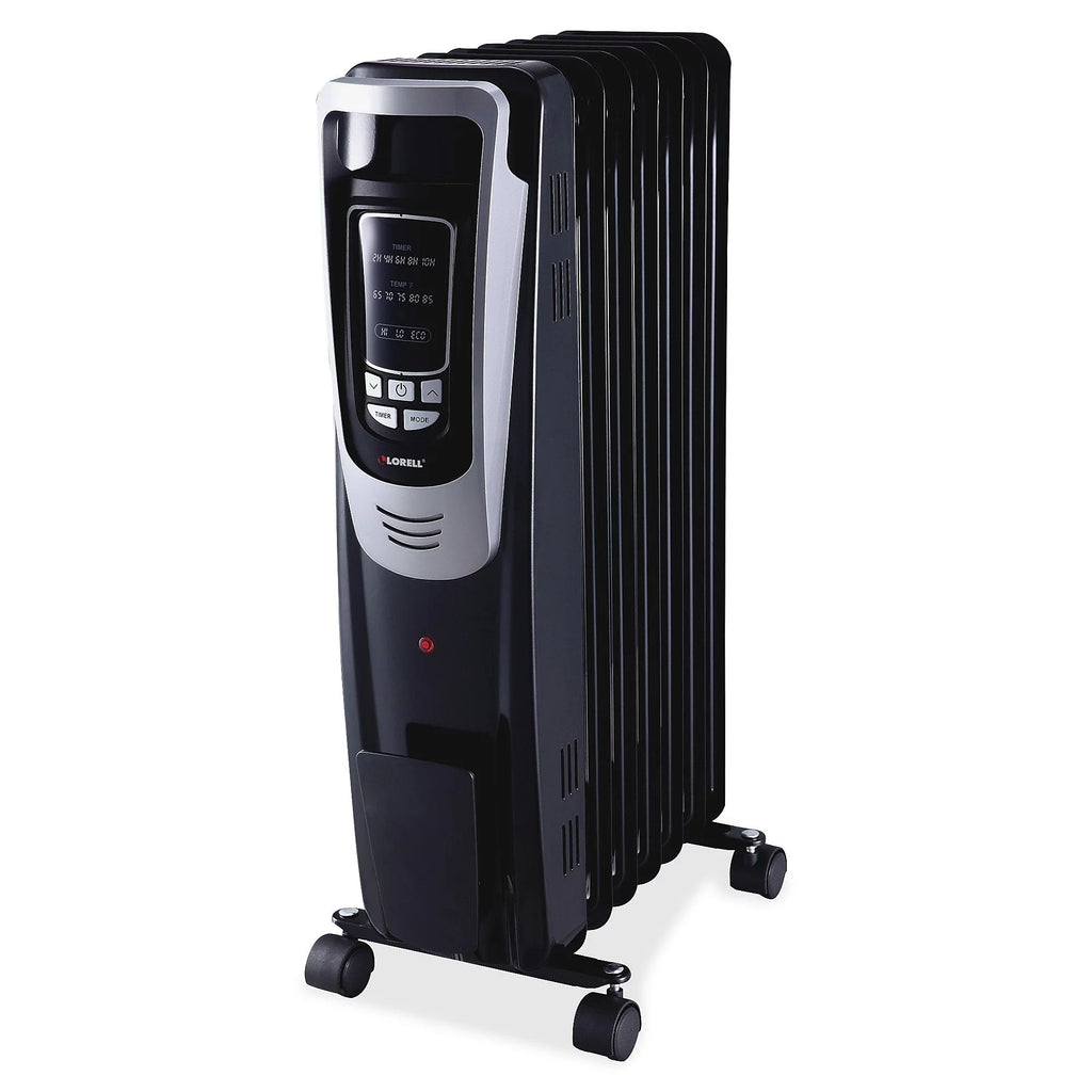 Black 1500 W Electric Radiator Heater I10851