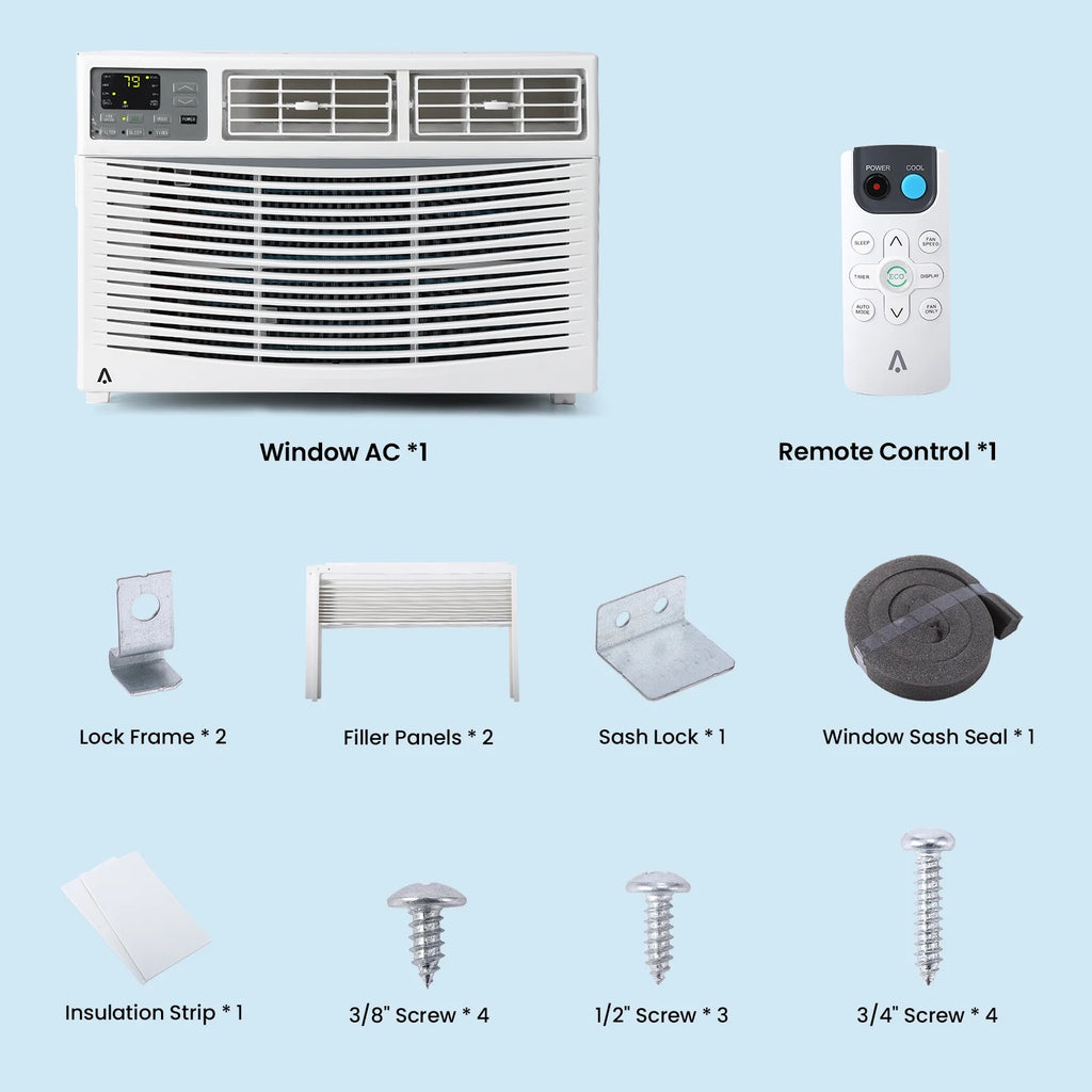 5000 BTU Window Air Conditioner with Mechanical Controls H1265