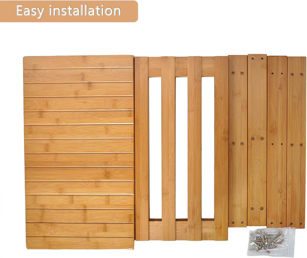 Bamboo Shoe Bench Rack K721247