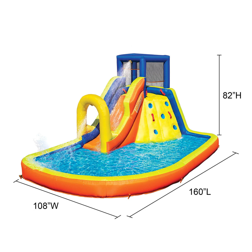 Inflatable Water Park Play Center with Water Slide & Climbing Wall K882