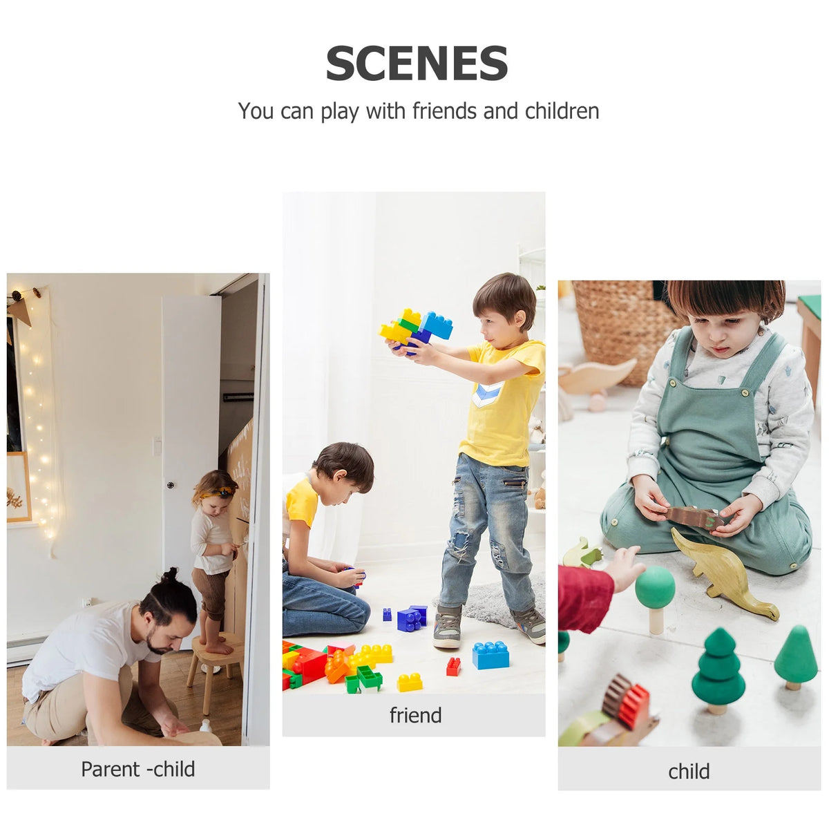 Unfinished Wooden Peg Dolls with Hats C3988