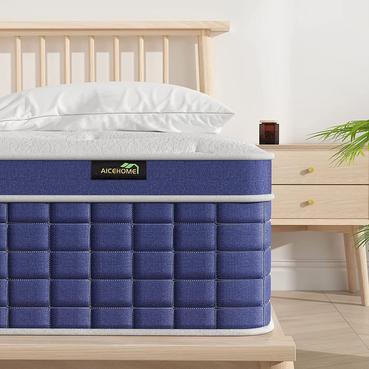 14 inch Gel Memory Foam Hybrid King Mattress O36011