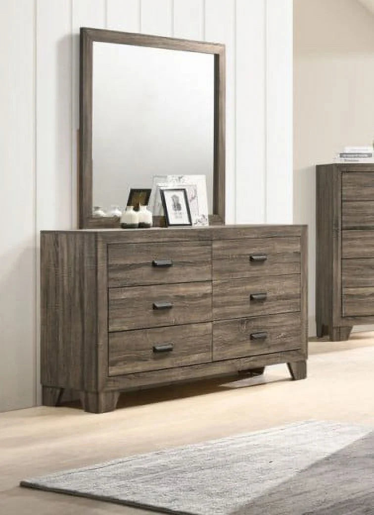 Grey 4Pc Full Size Bedroom Set S54491