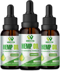 Hemp Oil Drops 3 Pack Vegan Non-GMO Tincture K367