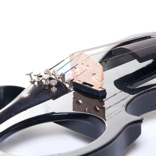 Solid Wood Electric Violin with Ebony Fittings V372243