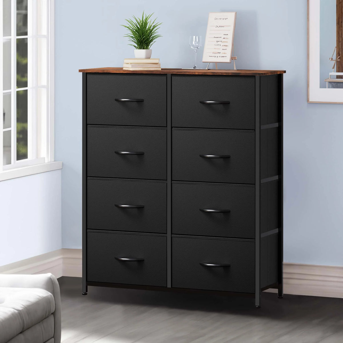 8 Drawer Fabric Storage Dresser S973980