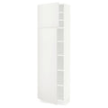 White High Cabinet with Shelves and 2 Doors Z80720