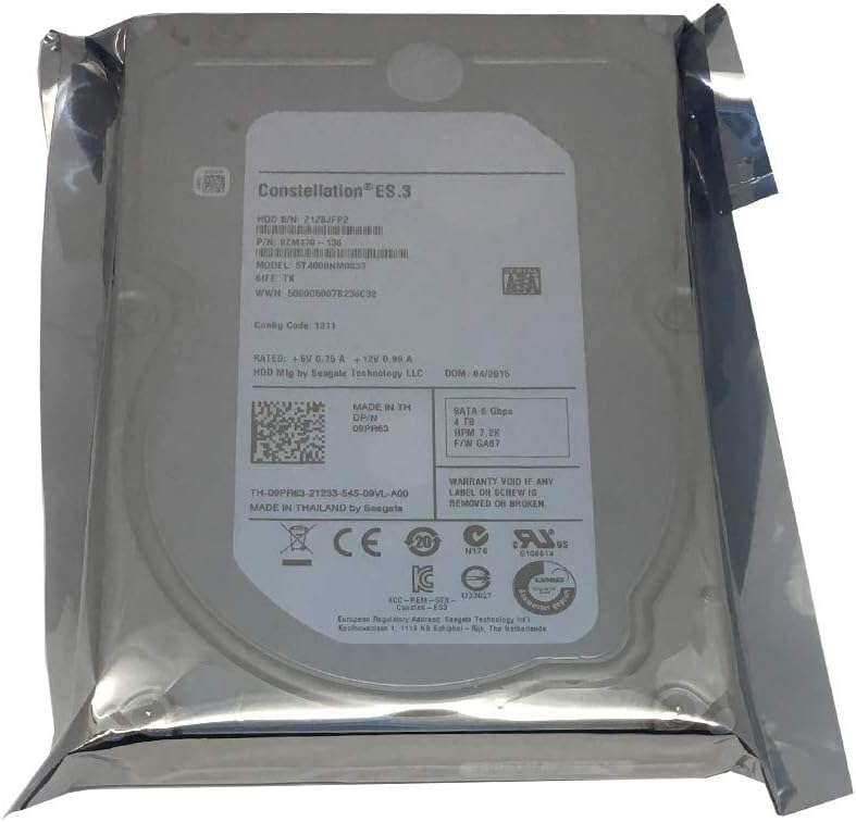 4TB Enterprise Capacity HDD 7200RPM SATA 6Gbps 128 MB Cache Internal Bare Drive B686