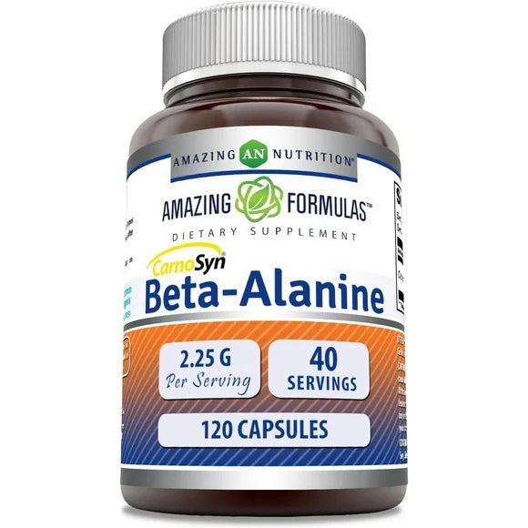 Beta Alanine 2.25 Grams per Serving 120 Capsules Supplement N86619