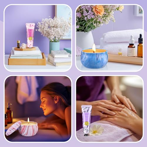 Candles & Hand Cream Lotion Gift Set I572777