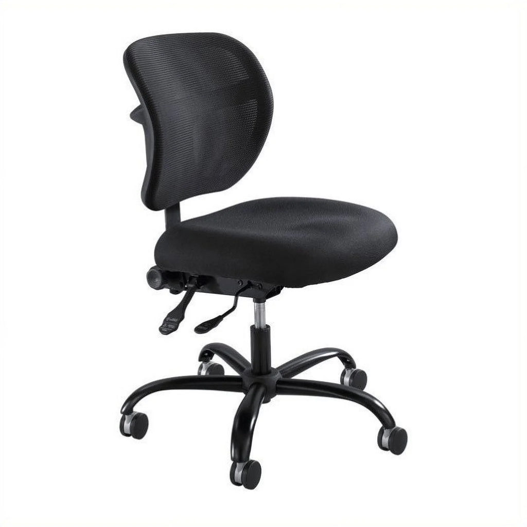 Black Mesh Big and Tall Office Chair M9680
