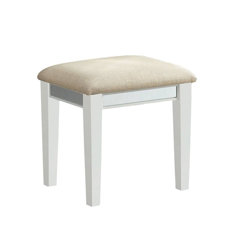 White Contemporary Vanity Set W3151