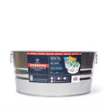 17 gal. Galvanized Steel Round Tub W97256