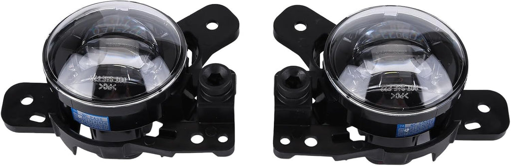 Pair Front Bumper LED Fog Light with Fog Light Cover and Wire Harness Compatible with 2023 2024 Chevy Colorado Fog Lamp Driving Fog Light Lamp (Clear Lens) with Fog Light Bezel, Switch, Wires F846374
