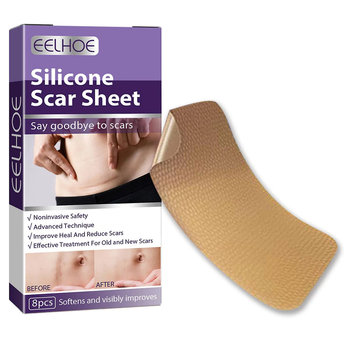 Self-adhesive Silicone Gel Scar Patch Waterproof X18660