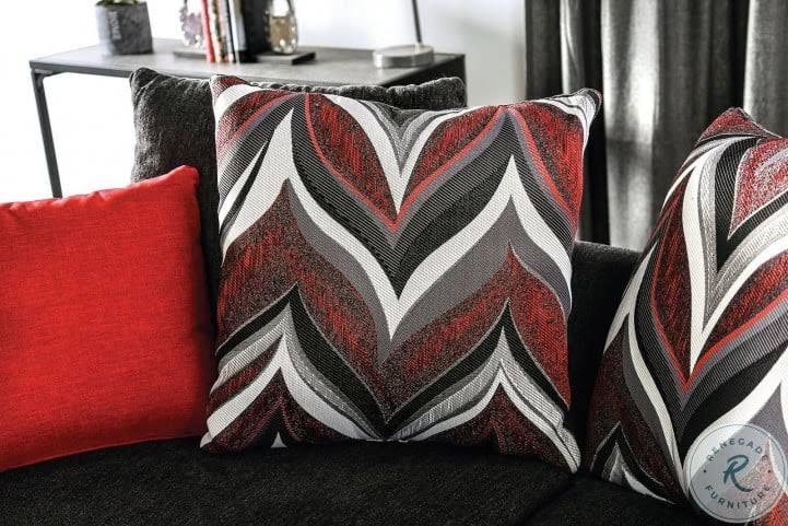 Gray Loveseat S11190
