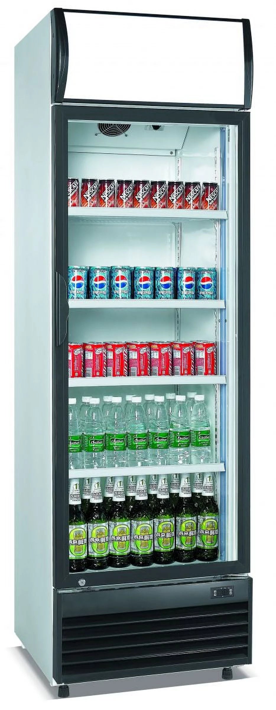 24" Glass Door Refrigerator E256