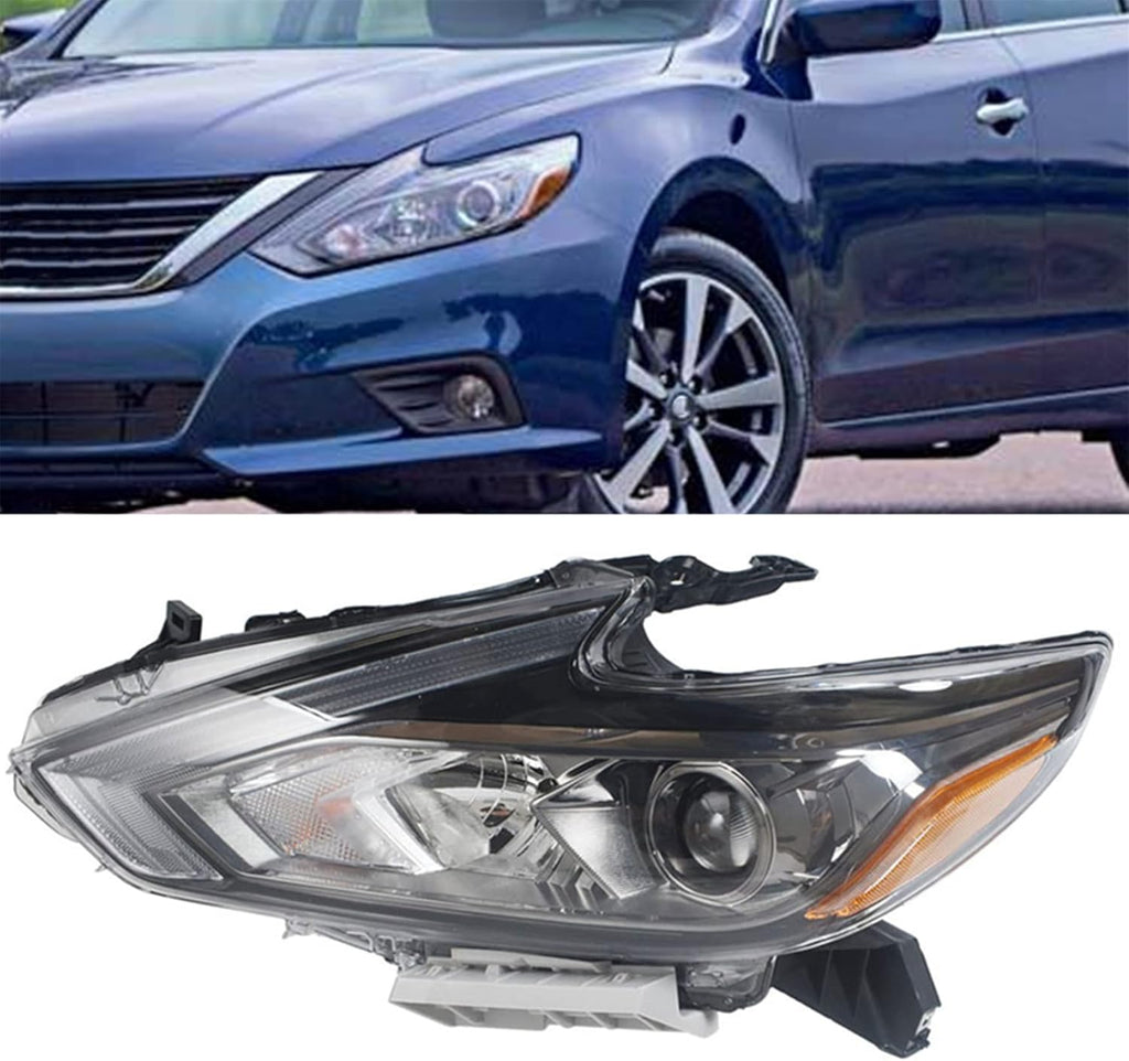 Halogen Headlight Assembly Left Driver Side B19463